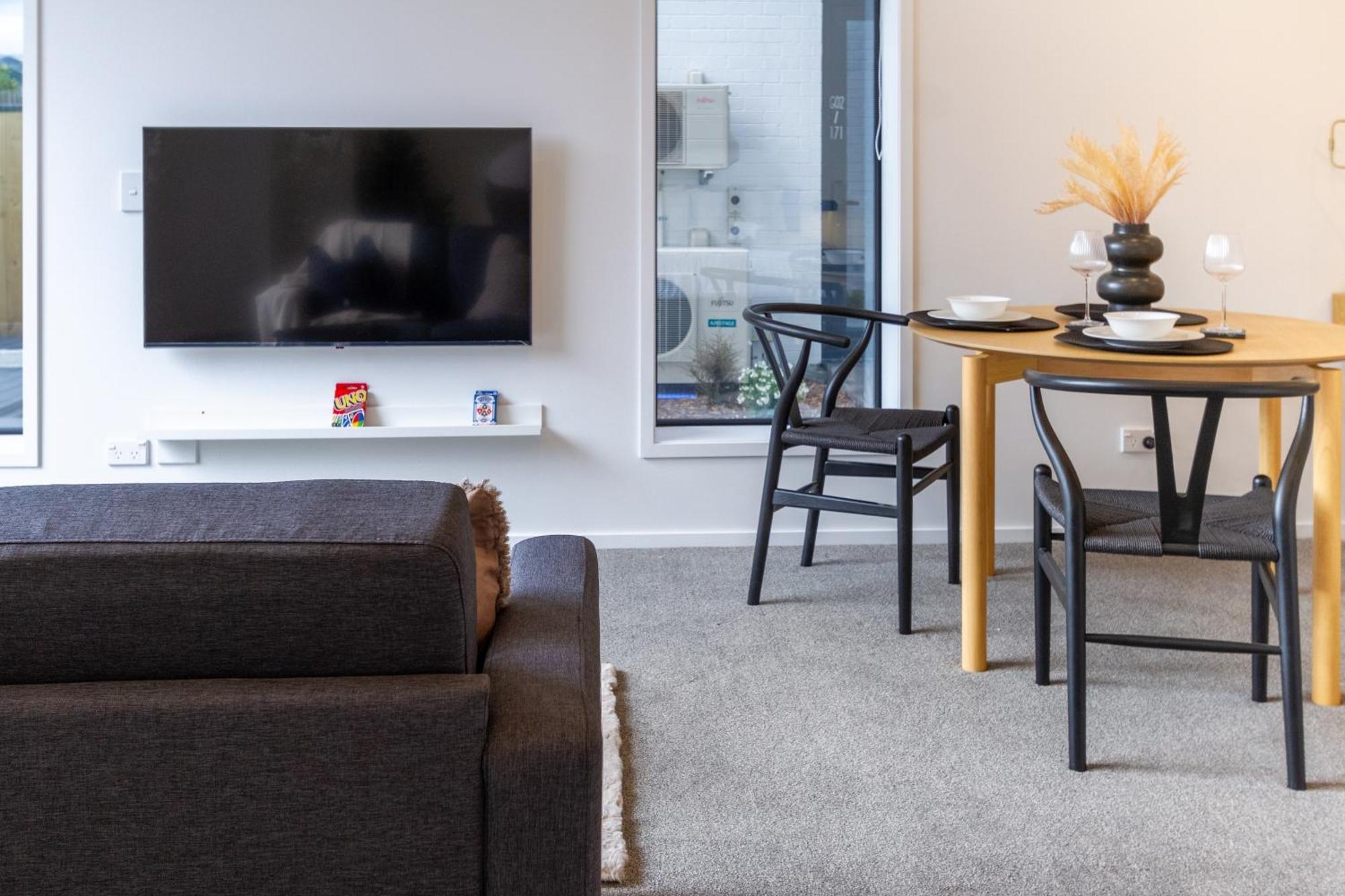 Single Level Studio, Cbd Escape: King Bed Christchurch Exterior foto